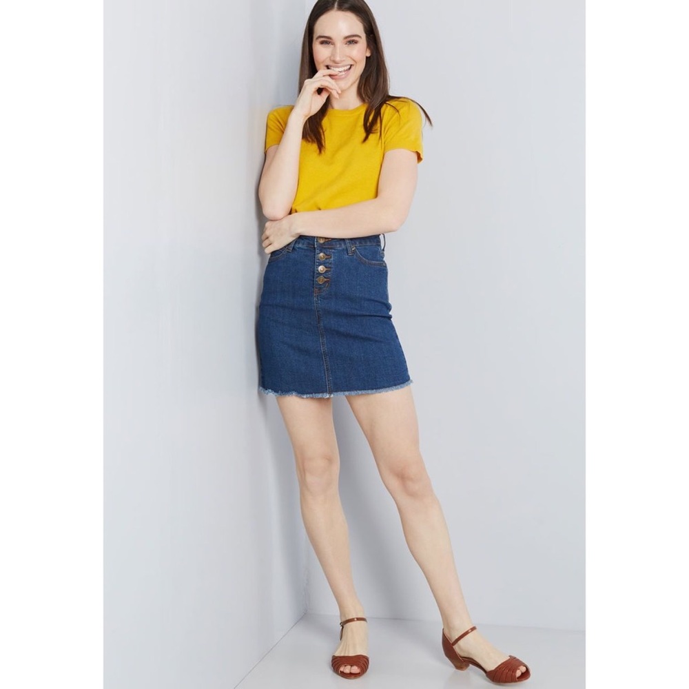 Modcloth Karaoke Seamstress Skirt